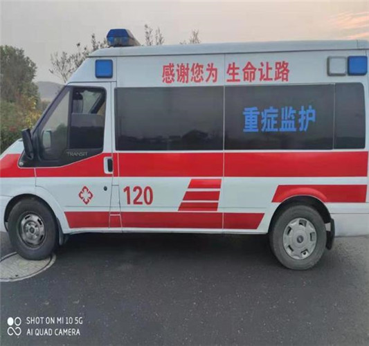 屯留救护车出租服务案例3